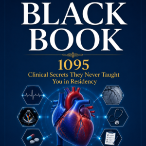 THE CARDIOLOGIST'S BLACK BOOK 1095 Clinical Secrets They Never Taught You in Residency